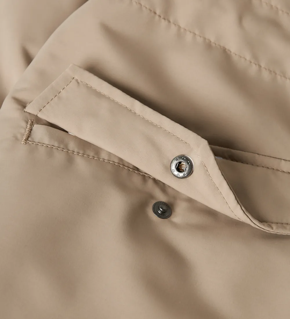 Børn Name It Vinterjakker>Vinterjakke - Parka - NmfMarlow - Silver Mink