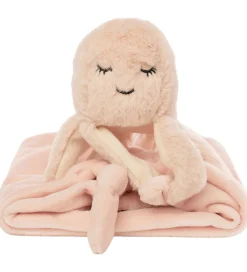 NatureZoo Sutteklude Og Nusseklude|Sovetid|Nusseklud - Blæksprutte - 35x35 cm - Babyrosa