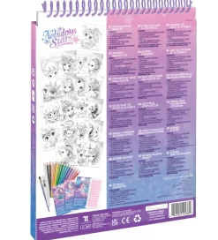 Nebulous Stars Malebog|Malebog m. Tilbehør - Estrelia & Astria