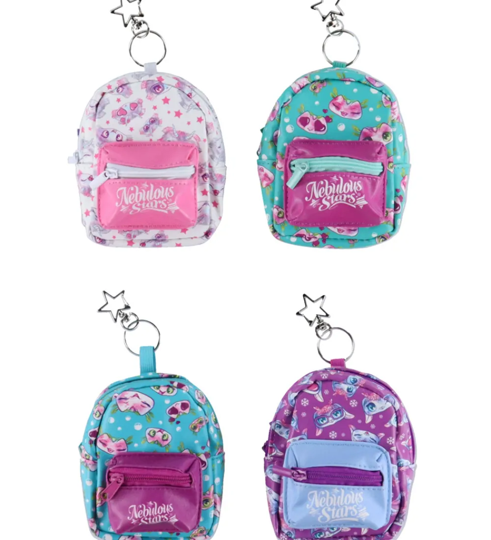 Nebulous Stars Nøgleringe|Nøglering - Rygsæk m. Mini-skrivesæt - Assorteret