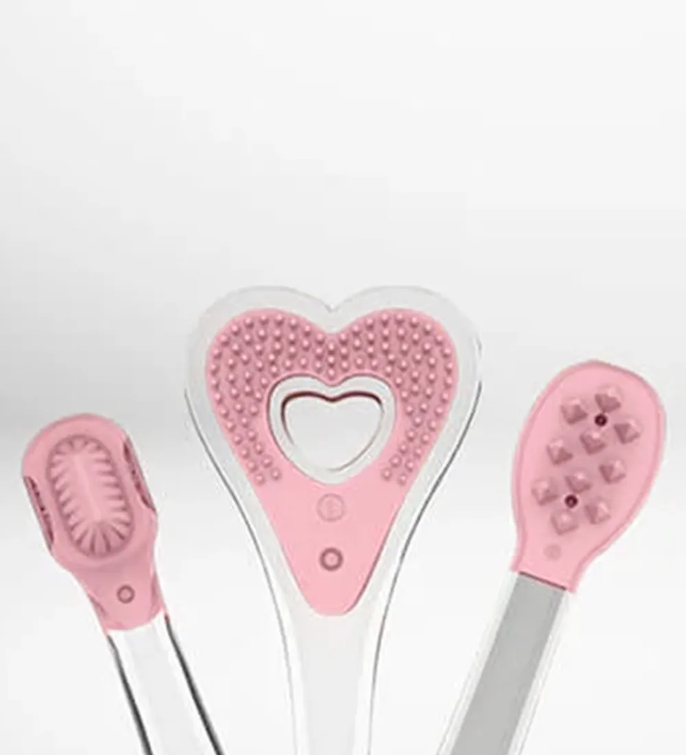 Neno Tandbørster|Elektrisk Tandbørste m. Lys - Denti - Pink