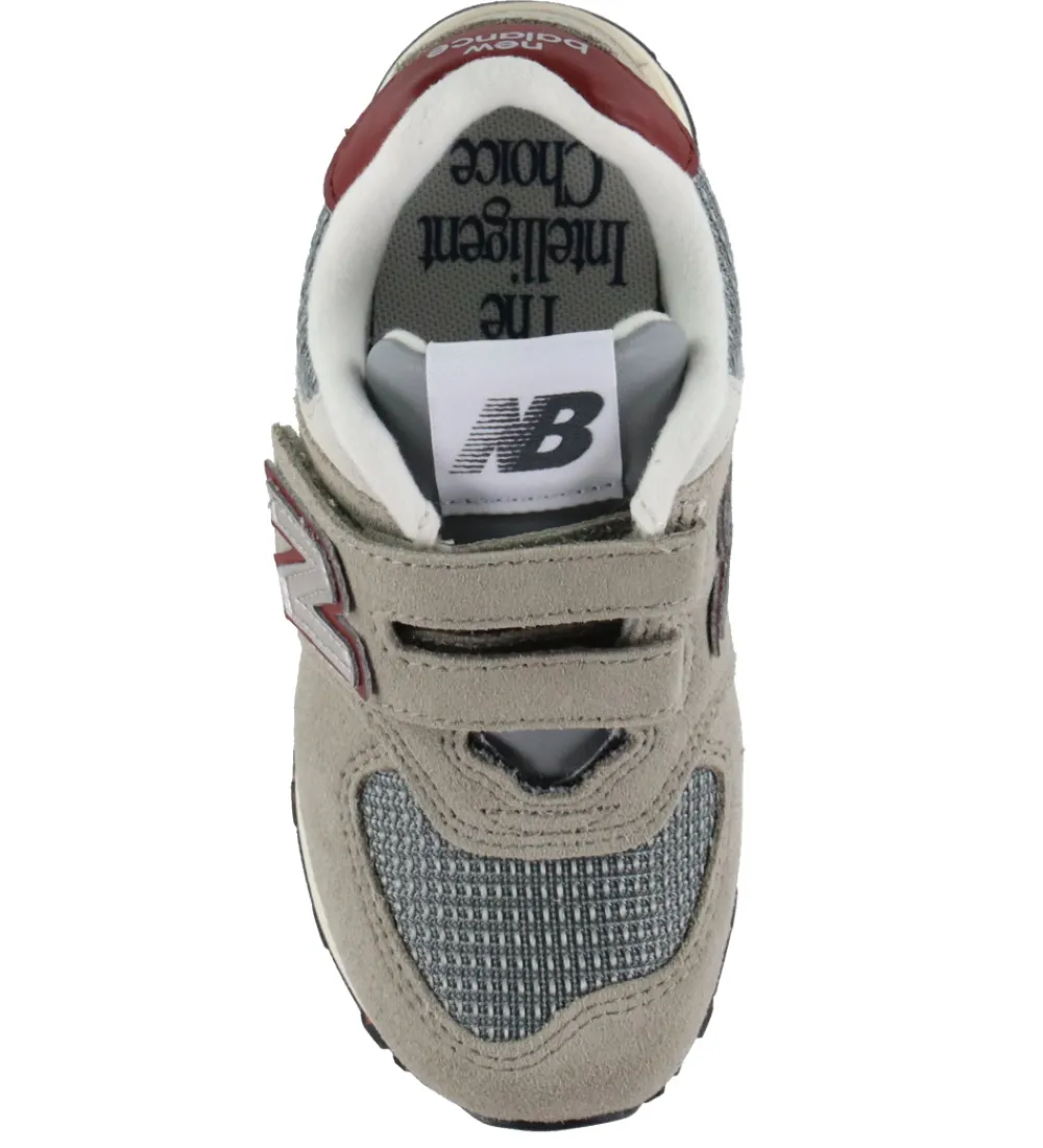 Børn New Balance Sneakers|Børnesko Og Babysko|Sko - 574 - Arid Stone/Monarch Burgundy
