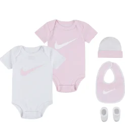 Nike Savlesmække>Gaveæske - Body k/æ/Futter/Hue/Savlesmæk - Rosa
