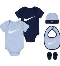 Nike Savlesmække>Gaveæske - Body k/æ/Futter/Hue/Savlesmæk - Blå