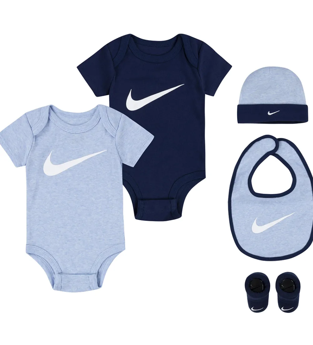 Nike Savlesmække>Gaveæske - Body k/æ/Futter/Hue/Savlesmæk - Blå