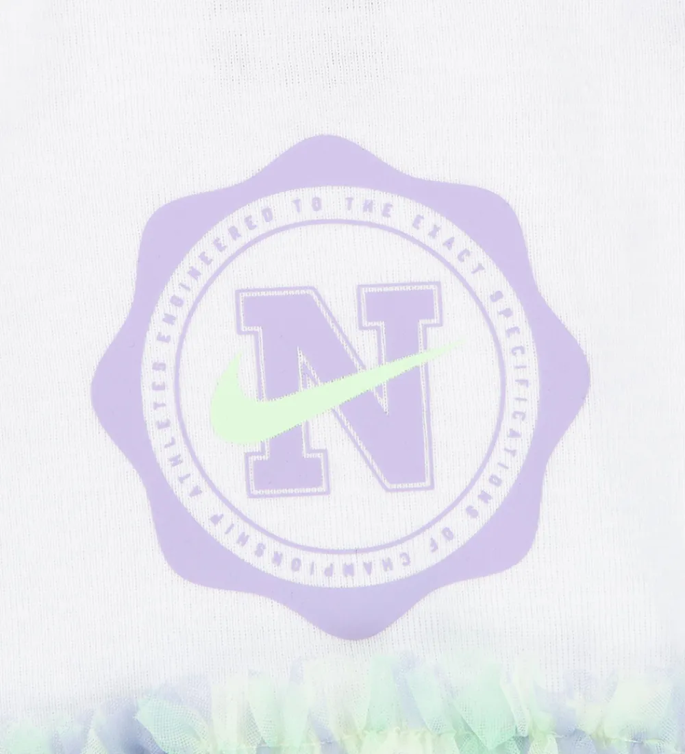 Nike Hårbånd>Gaveæske - Hårbånd/Body k/æ - Hvid/Lilla/Lime