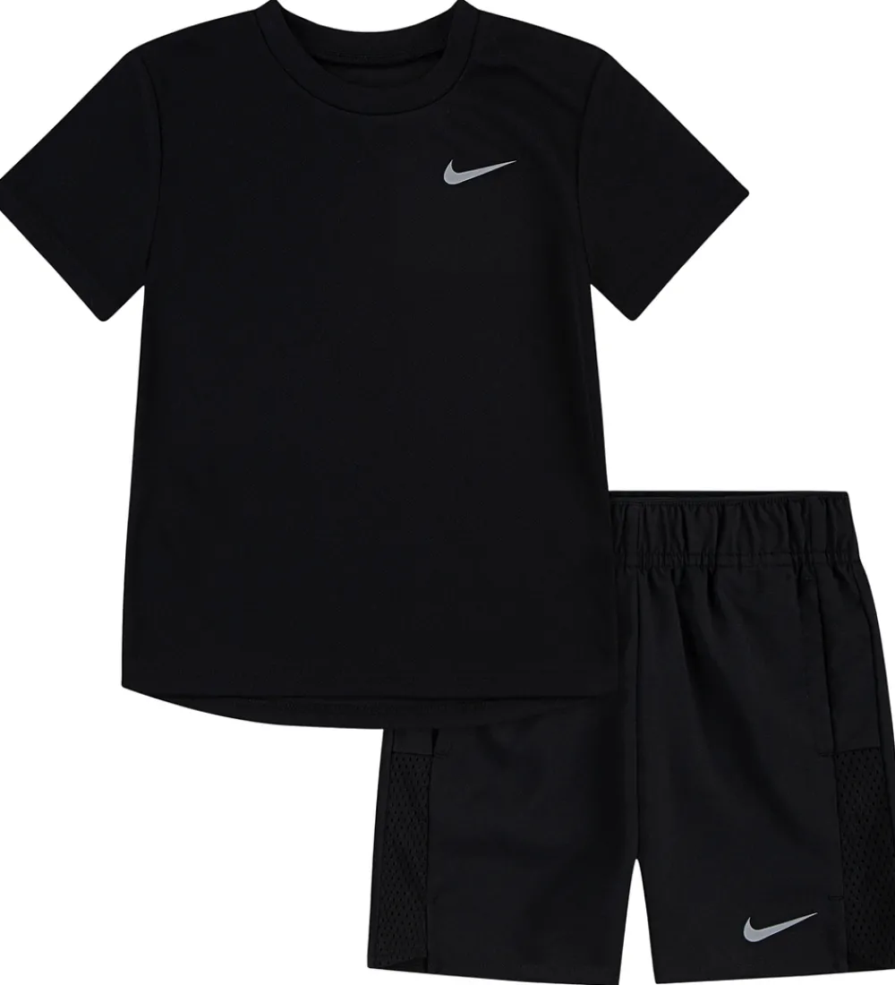 Børn Nike Shorts Og Knickers>Shortssæt - Sort