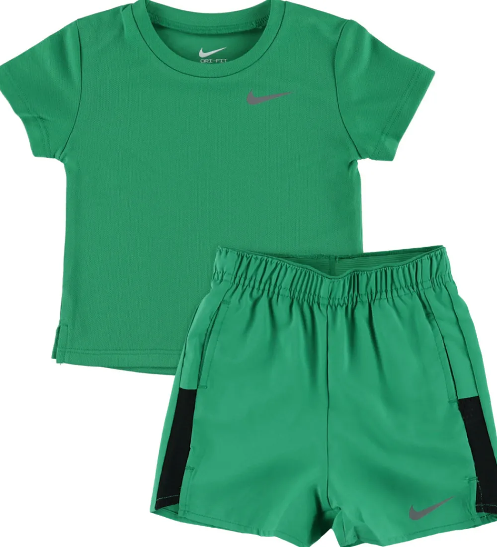 Børn Nike Shorts Og Knickers|Shortssæt - Stadium Green
