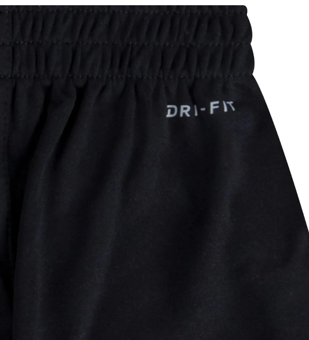 Nike Gymnastiktøj>Shortssæt - T-shirt/Shorts - My First Basket - Sort/Grå