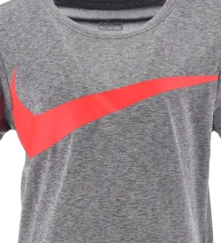 Nike Gymnastiktøj|Fodboldtrøjer></noscript>Shortssæt - T-shirt/Shorts - Sort/Grå