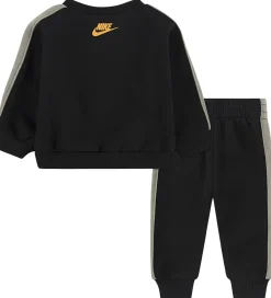 Børn Nike Sweatshirts>Sweatsæt - Fleece - Sort