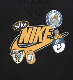 Børn Nike Sweatshirts></noscript>Sweatsæt - Fleece - Sort