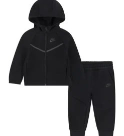 Børn Nike Sweatshirts|Sweatsæt - Tech - Black