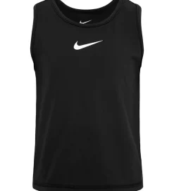Nike T-Shirts Og Toppe|Tanktop - Dri-Fit - Sort m. Logo