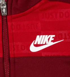 Nike Træningssæt|Træningssæt - Cardigan/Bukser - Gym Red