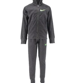 Nike Gymnastiktøj|Træningssæt - Cardigan/Bukser - My First - Carbon Heather
