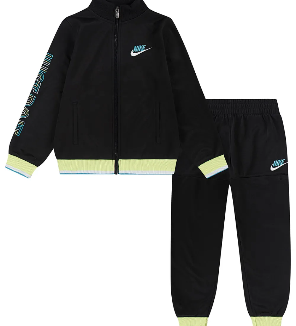 Nike Træningssæt|Træningssæt - Cardigan/Bukser - Sort