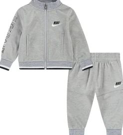 Nike Træningssæt|Træningssæt - Cardigan/Bukser - Light Smoke Grey Heather