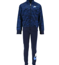 Nike Gymnastiktøj|Træningssæt - Cardigan/Bukser - Read - Midnight Navy
