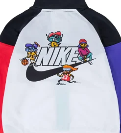 Nike Gymnastiktøj|Træningssæt - Cardigan/Bukser - Blocked - Sort/Multifarvet