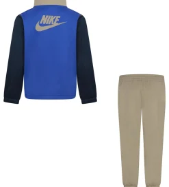 Nike Træningssæt>Træningssæt - Khaki m. Blå/Navy