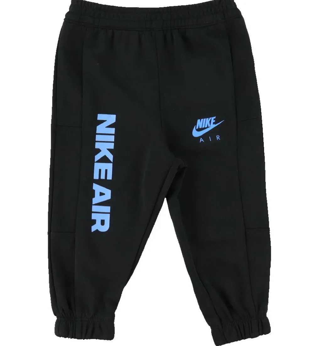 Nike Gymnastiktøj|Træningssæt- Cardigan/Bukser - Air - Marina Blue