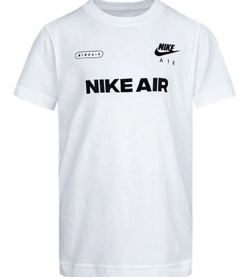 Nike Gymnastiktøj>T-shirt - Air - Hvid