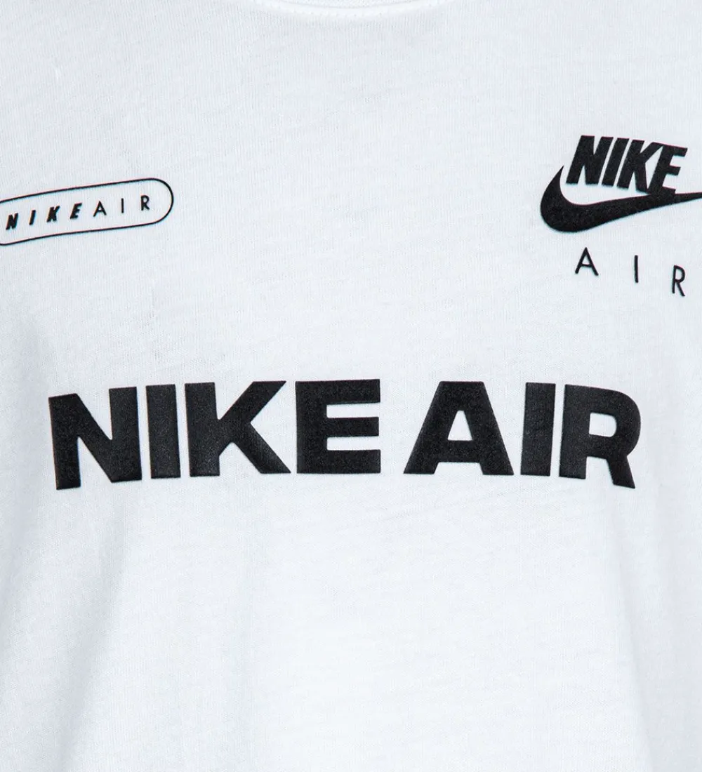Nike Gymnastiktøj>T-shirt - Air - Hvid