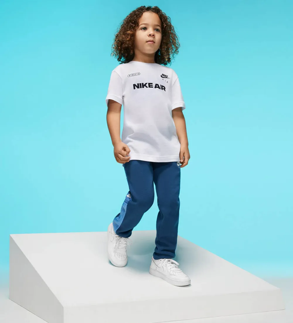 Nike Gymnastiktøj>T-shirt - Air - Hvid