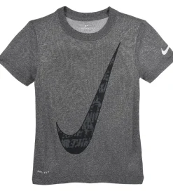 Nike Gymnastiktøj>T-shirt - Dri-Fit - Carbon Heather