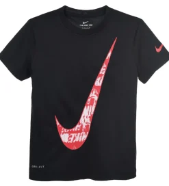 Nike Gymnastiktøj>T-shirt - Dri-Fit - Sort