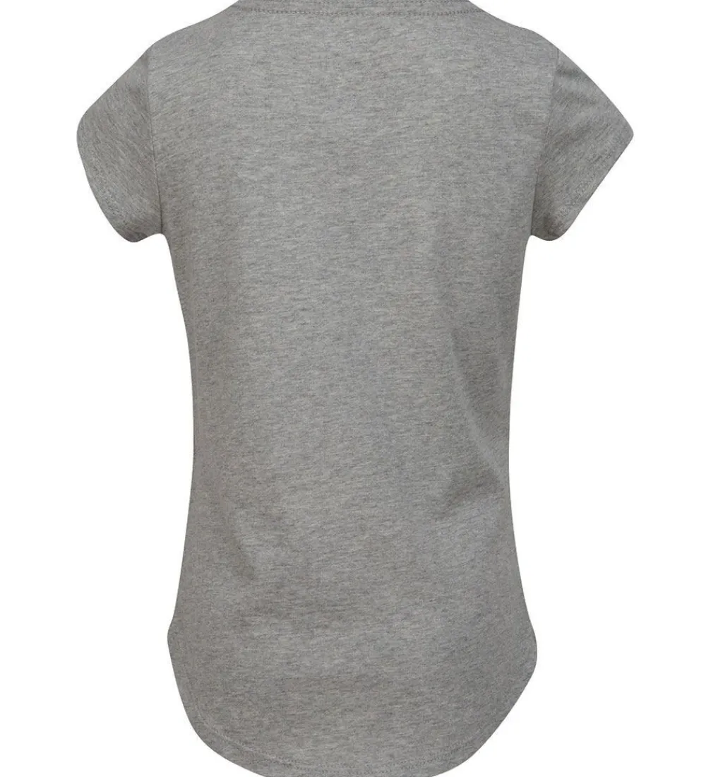 Nike Gymnastiktøj|T-shirt - Futura - Dark Grey Heather