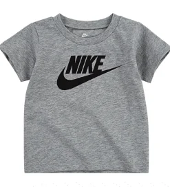 Nike Gymnastiktøj|T-shirt - Futura - Dark Grey Heather
