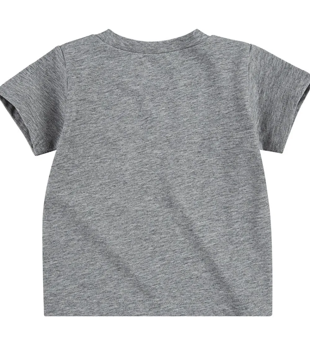 Nike Gymnastiktøj|T-shirt - Futura - Dark Grey Heather