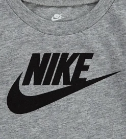 Nike Gymnastiktøj|T-shirt - Futura - Dark Grey Heather