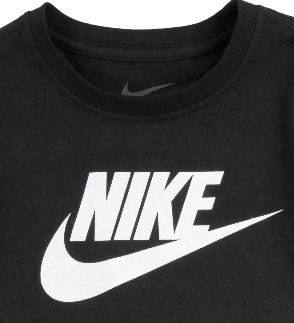 Nike Gymnastiktøj|T-shirt - Futura - Sort