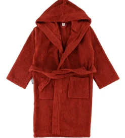 Børn Nørgaard Madsens Badekåber>Badekåbe - 8 år - Dusty Rød