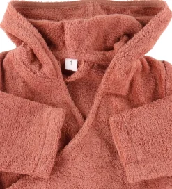 Børn Nørgaard Madsens Badekåber|Badekåbe - Dusty Red