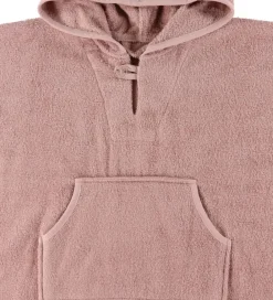 Nørgaard Madsens Babyhåndklæde- Og Poncho|Håndklæder>Badeponcho m. Hætte/Lomme - 70x50 cm - Pale Mau