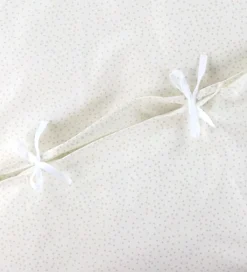 Nørgaard Madsens Sovetid|Sengetøj>Sengetøj - Junior - Off White m. Beige Prikker