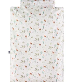 Nørgaard Madsens Sovetid|Sengetøj>Sengetøj - Junior - Off White m. Videnskabsfolk