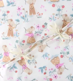 Nørgaard Madsens Sovetid|Sengetøj>Sengetøj - Junior - Natur m. Mus i Haven