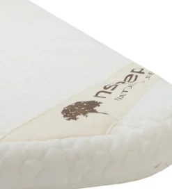 Nsleep Madrasser|Barnevognsmadras - Naturlatex - 36x96 cm - Hvid
