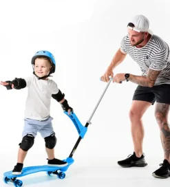 Ookkie Skateboards|Skateboard - Kids Learner Skateboard - Blå