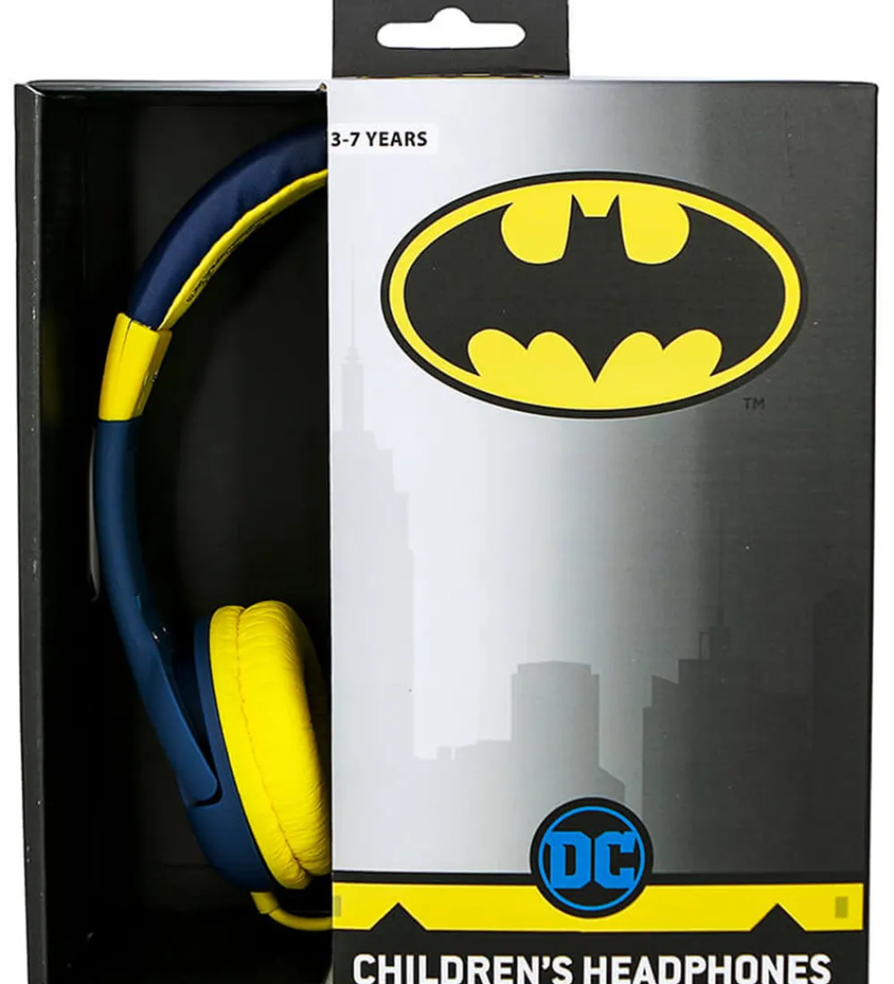 OTL Høretelefoner>Høretelefoner - Batman - On-Ear Junior - Blå/Gul