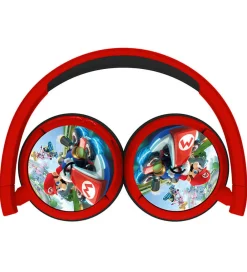 OTL Høretelefoner>Høretelefoner - Mario Kart - On-Ear Junior - Wireless - Rød