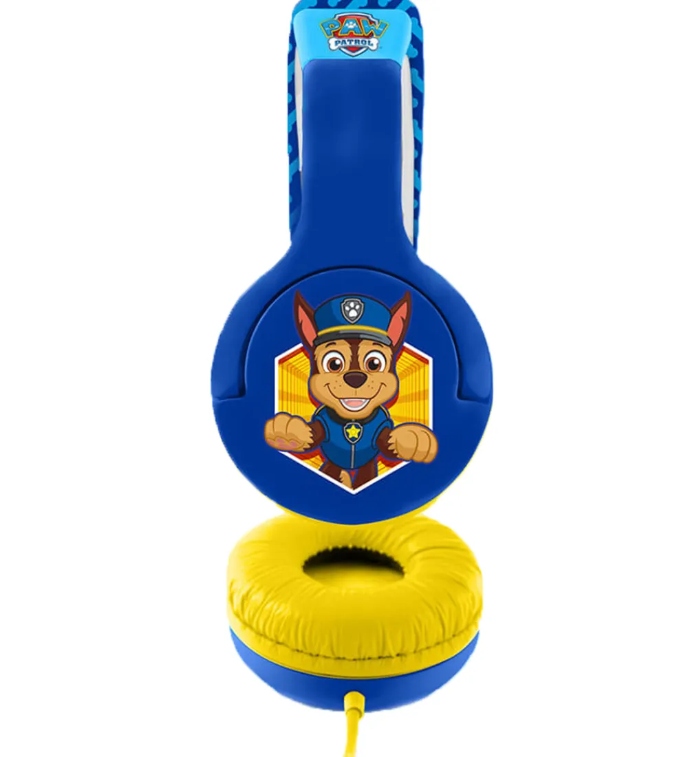 OTL Høretelefoner>Høretelefoner - Paw Patrol - Junior On-Ear - Chase - Blå/Gul