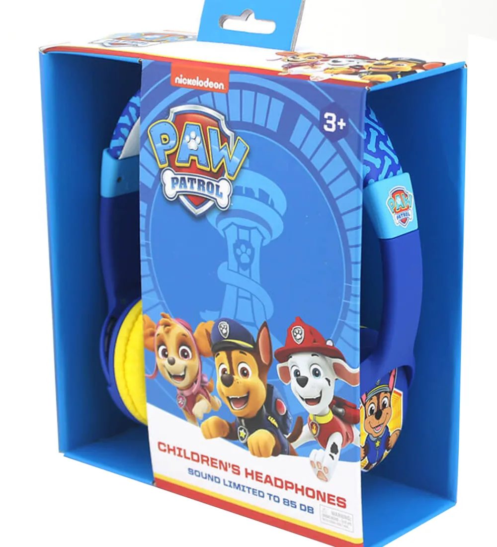 OTL Høretelefoner>Høretelefoner - Paw Patrol - Junior On-Ear - Chase - Blå/Gul