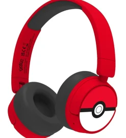 OTL Høretelefoner>Høretelefoner - Pokemon - On-Ear Junior - Wireless - Rød