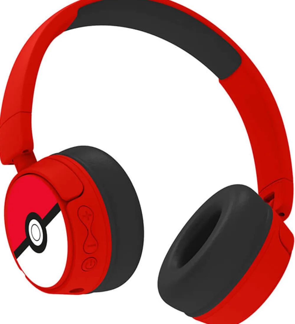 OTL Høretelefoner>Høretelefoner - Pokemon - On-Ear Junior - Wireless - Rød